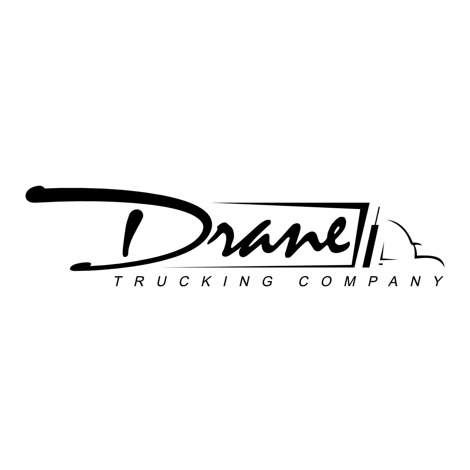 Dom1ne Visuals - Logo Design: Drane Trucking