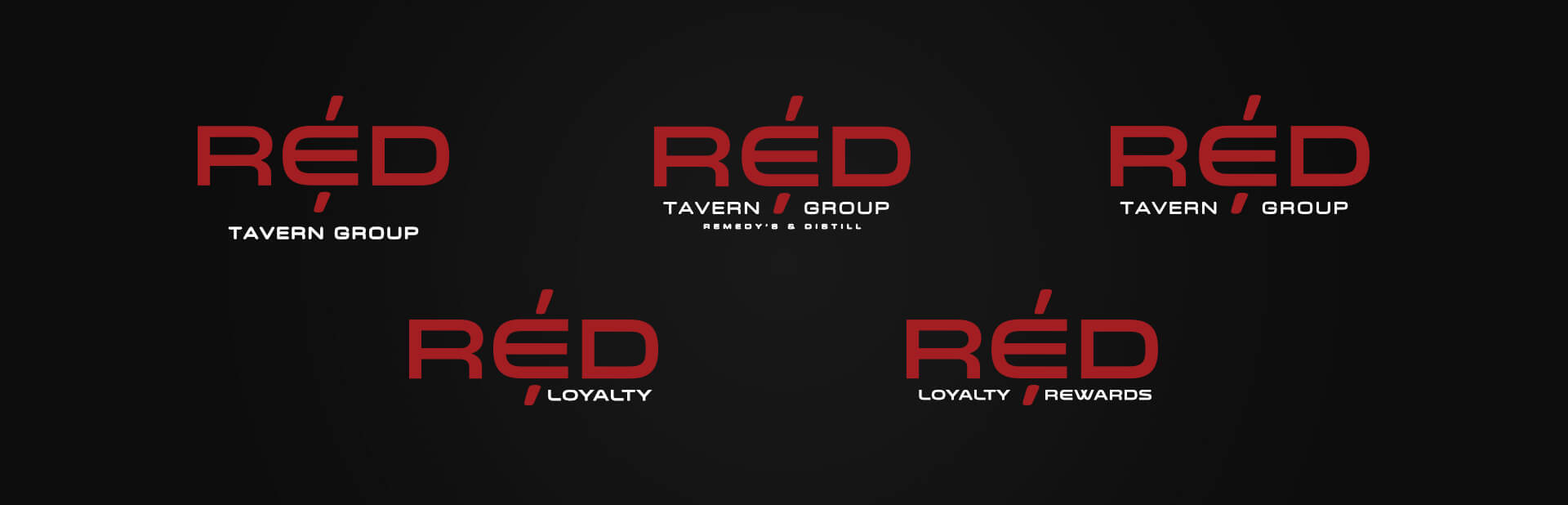 R&D Tavern Group logo variants