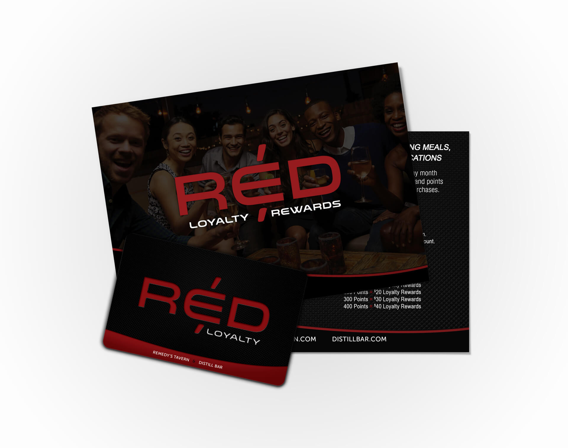R&D Tavern Group marketing & advertising designed by The Visual Deli